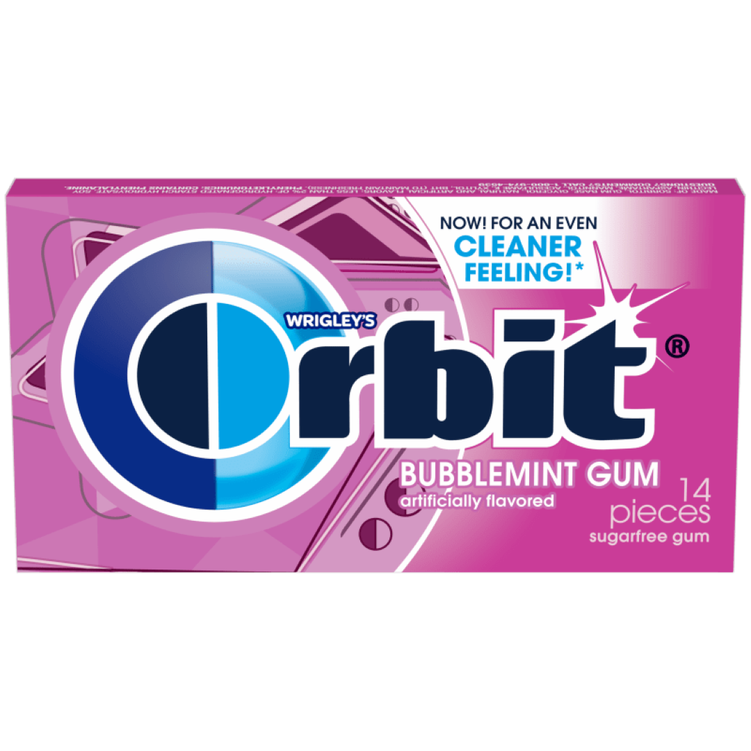 ORBIT BUBBLEMINT 14G